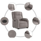  Električni naslanjač s funkcijo vstajanja taupe blago, (20926883) | Shoptok.si