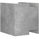  Noćni ormarić boja betona 45 x 50 x 50 cm od konstruiranog drva | Eponuda.com