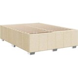  Krevet s oprugama i madracem krem 140 x 190 cm od tkanine | shoptok.hr