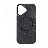 Apple Silikonski ovitek LUXURY z Magsafe za iPhone 17 - črn z bleščicami | Shoptok.si