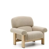 Kave Home Bež fotelja od šenila Nema – | shoptok.hr