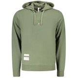 MIlitary Academy muška hoodie dukserica s vezom i aplikacijom maslinasta | shoptok.hr