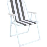  Vrtna stolica LINDER EXCLUSIV PO2600SA - siva prugasta | shoptok.hr