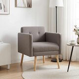  Ukrasna fotelja Sivosmeđa Tkanina | shoptok.hr