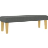 Box Spring Krevet s madracem i klupom Tamno siva 180x200 cm | shoptok.hr