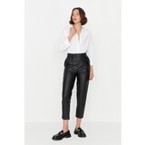 Trendyol Limited Edition Black Front Buttoned Trousers | shoptok.hr