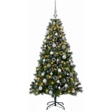  Umjetno božićno drvce s kuglicama 120 cm 150 LED lampica | shoptok.hr