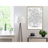  Poster - City map: Frankfurt 20x30 | shoptok.hr