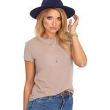 BASIC Feel Good T-shirt-RV-TS-4623.80P-dark beige | ePonuda.com