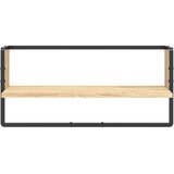  Zidna polica s prečkom boja hrasta sonome 65x25x30 cm | Eponuda.ba