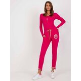 Fashion Hunters Fuchsia Women's Sweatpants with Myrtle App | shoptok.hr