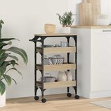 Kuhinjski kolica Sonoma hrast 53 x 20 x 76 cm Konstruirano drvo | Eponuda.com