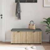  Haldna klop z blazino z vrati Sonoma hrast 100 x 38 x 46 cm, (5000155627) | Shoptok.si