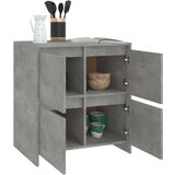  Komoda siva boja betona 70 x 41 x 75 cm od iverice | shoptok.hr
