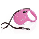 Flexi povodac New Classic M Tape 5m Roze