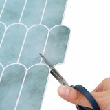  Pernata pločica 50 pcs Zelena 30 x 30 cm Poliuretan i PET | shoptok.hr