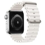 Narukvica ZA APPLE WATCH 42/44/45/49 DIZAJN 1 BIJELA Cijene