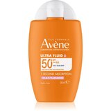 Avène Sun Ultra Fluid Radiance fluid za osvetljevanje proti sončnemu sevanju SPF 50+ 50 ml | Shoptok.si