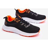 Boto Classic Women's Sport Lace-Up Shoes Black and Orange Darla | Shoptok.si
