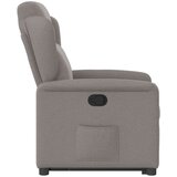  Naslanjač s funkcijo vstajanja taupe blago, (21824903) | Shoptok.si