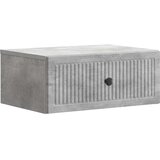  Nočna omarica s predalom 2 pcs Betonsko siva 49 x 34,5 x 20 cm, (5000233528) | Shoptok.si