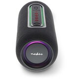 Nedis SPBT2460BK - LED RGB punjivi zvučnik 30W/2000 mAh IPX5 | Eponuda.com