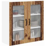  Zidni kuhinjski ormarić s policom Staro drvo 80 x 31 x 80 cm | shoptok.hr