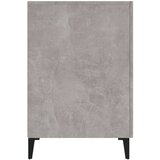  Radni stol boja betona 140 x 50 x 75 cm od konstruiranog drva | shoptok.hr