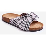 Boto Women's Slides With Bow On The Platform Gray Vero | Shoptok.si