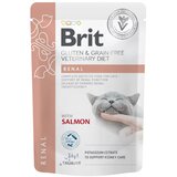 Brit veterinary diet Brit GGF veterinarska dieta za mačke Renal, vrečka - losos - 85 g 85 g | Shoptok.si