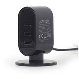 DC USB power station punač 3.1 A, Izlazi: 3xUSB, 3.1 A, GEMBIRD, EG-U3C3A-01-MX Cijene