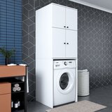 Skye_Decor Ormarić za veš mašinu, Beli Cene