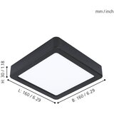 Eglo 99243 - led plafonsko svetlo fueva 5 LED/10,5W/230V | Eponuda.com