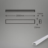 BRILONER Rasvjetni pribor profil 2 m alu BL7000 | shoptok.hr