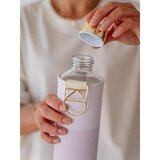 Equa Mismatch Posoda za vodo + embalaža iz umetnega usnja barva Lila 750 ml | Shoptok.si