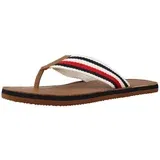 Tommy Hilfiger Sandali & Odprti čevlji LEATHER BEACH SANDAL Kostanjeva