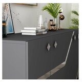 Hanah home iris - anthracite, silver anthracitesilver console | ePonuda.com