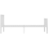  Posteljni okvir bel kovinski 100x200 cm, (20646202) | Shoptok.si