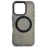  Silikonska futrola Magsafe FLURO COLOR Honor 600 Pro CRNA Cene