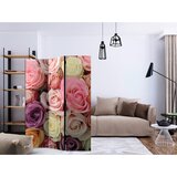 Artgeist Paravan Pastel Roses, 3-Delni, Dvostranski | Shoptok.si
