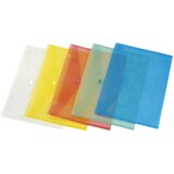  KUVERTE S GUMBOM A4 PP DONAU 8544001PL-10 PROZIRNE PLAVE | Shoptok.si