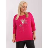 RELEVANCE Blouse-RV-BZ-9193.91-fuchsia Cene