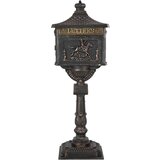  Stojeći sandučić Bronzana 42 5 x 29 5 x 117 cm Liveni aluminij | shoptok.hr