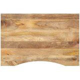 vidaXL mizna plošča ukrivljena 80x50x2,5 cm trden mangov les | Shoptok.si