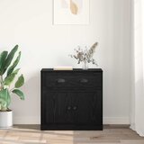  Highboard Crni hrast 70 x 35,5 x 67,5 cm Konstruirano drvo | shoptok.hr