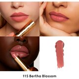 Gucci Beauty Rouge à Lèvres Satin Lipstick satenasta šminka odtenek 115 Bertha Blossom 3.5 g | Shoptok.si