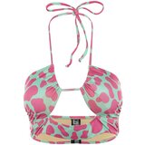 Trendyol Pink Leopard Pattern Cut Out Detailed Bikini Top | ePonuda.com