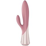 Satisfyer Pearl Bunny 1 vibrator z rotirajućim kuglicama u obliku zeca (rozi) | shoptok.hr