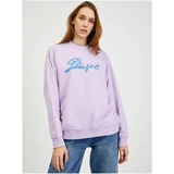 Diesel Light purple womens sweatshirt Felpa - Women