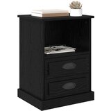 vidaXL Noćni ormar 2 pcs Crni hrast 43 x 36 x 60 cm Konstruirano drvo | shoptok.hr